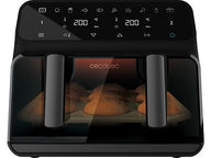 Freidora de aire Cecotec Cecofry Advance 9000 Window, 9 L, 2200W, Negro