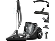 Aspirador de trineo sin bolsa Rowenta Compact Power XXL (RO4B75) | 900W, 2.5L, Filtro HEPA, 75 dB, Especial Mascotas (Negro)