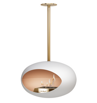 Biochimenea Colgante Le Feu DOME SKY | 3 kW, Diseño Esférico Flotante, Quemador Ajustable