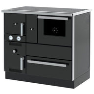 Cocina de Leña Calefactora TERM 27 – 27 kW con Horno y Caldera para Calefacción Central