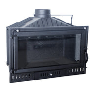 Estufa de Leña Insertable Eider Hogar 90 – 20 kW con Cámara de Hierro Fundido y Alto Rendimiento