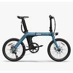 Bicicleta Eléctrica Plegable Fiido D11, 250W, Autonomía 100 km, Azul