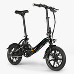 Bicicleta Eléctrica Plegable Fiido D3 Pro, 250W, 17.3 kg, Negra