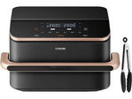 Freidora de Aire Cosori Dual Blaze Twinfry™ Chef Edition (10L) | 2800W, Cesta Divisible, 6 en 1 (35°C-240°C), Wifi (Negro)