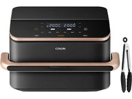 Freidora de Aire Cosori Dual Blaze Twinfry™ Chef Edition (10L) | 2800W, Cesta Divisible, 6 en 1 (35°C-240°C), Wifi (Negro)