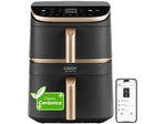 Freidora de Aire Vertical Cosori Turbo Tower Pro Smart™ (10.8L) | 2 Cestas, 2630W, WiFi, Revestimiento Cerámico (Negro)