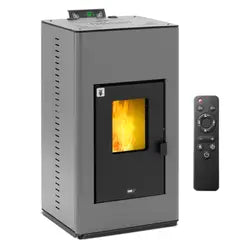 Hidroestufa de Pellet 20 kW | Calefacción Central, Volumen 380 m³, Rendimiento 90%, Autonomía 30h