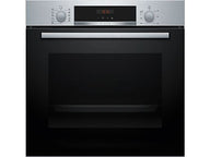 Horno Bosch HBA574ES3 Serie 4 | Multifunción, Autolimpieza Pirolítica, 71 L, Eficiencia A+, Guía Telescópica (Inox)