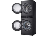 Lavadora secadora LG WT1210BBF WashTower™, 12/10 kg, TurboWash™, Clase A, Inox grafito