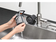 Lavavajillas AEG FFB75717PM, 14 servicios, 9 programas, Clase B, AirDry, Acero Inox Antihuellas