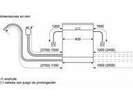 Lavavajillas Balay 3VS6361BP, Independiente, 14 servicios, 6 programas, 60 cm, Blanco, Display digital