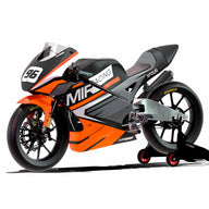 Moto de Competición MIR Racing Moto4, Motor Honda 150cc, 25 CV, Llantas 17