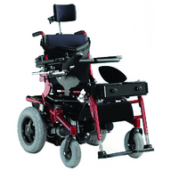 Silla de Ruedas Eléctrica de Bipedestación Oceania Vario Orthos XXI, 42/46 cm, 40 Km, Elevación y Basculación Eléctrica