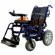 Silla de Ruedas Eléctrica EMBLEMA Libercar, 2x340W, Autonomía 32 Km, Plegable