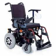 Silla eléctrica MONTREAL PLUS de Teyder, autonomía 32 km, motor 24V, asiento 41–45 cm, luces incluidas