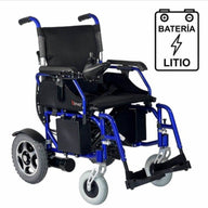 Silla de ruedas eléctrica plegable LEVEL 2, Chasis de Aluminio, Litio 20Ah