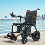 Silla de ruedas eléctrica Libercar Vera, Carbono y Magnesio, Ultra ligera (15 kg)